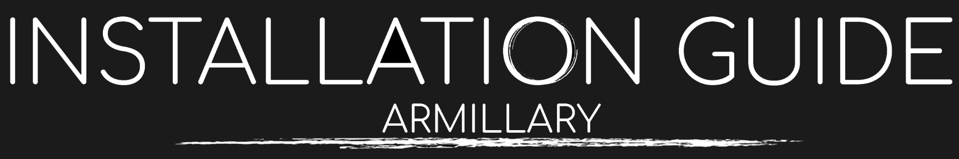 Installation Guide- Armillary