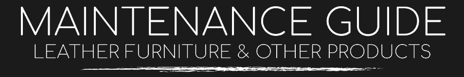Leather Furniture & Accessories Maintenance 